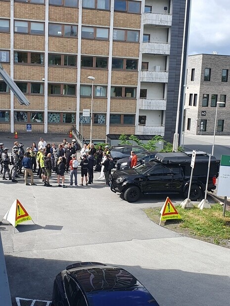 Spennende sykehus scene