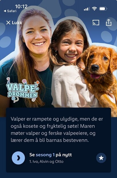 Valpedrømmen på NRK Super
