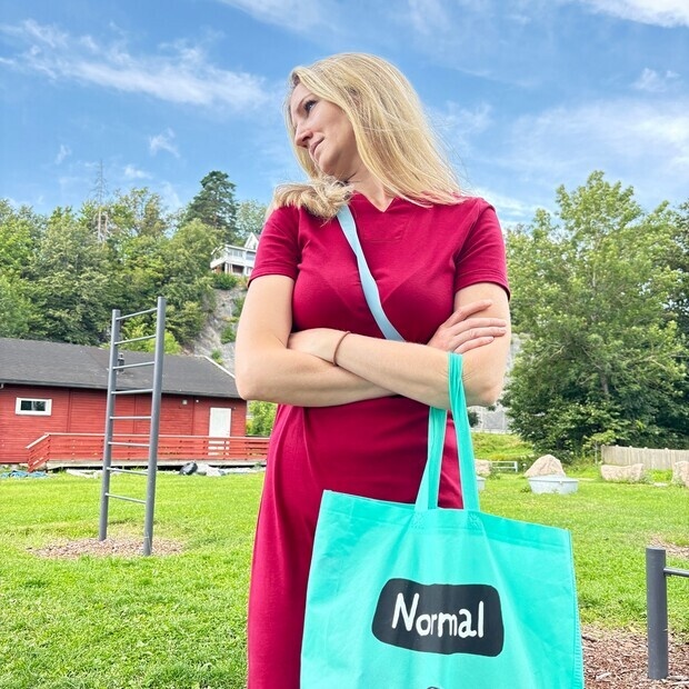 Min sønn som tok bilde av meg