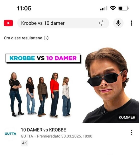 Krobbe dater 10 damer