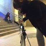 prepareing for book cover shoot