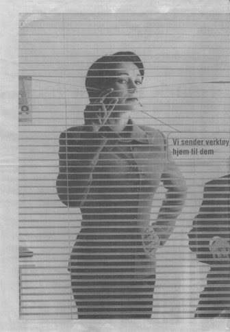 Reklame for Dagens Næringsliv